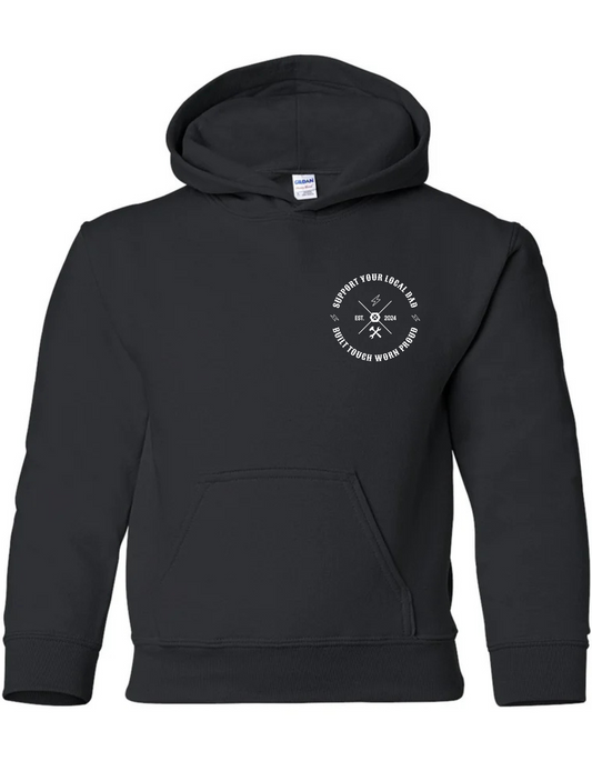 Youth Support Your Local Dad Hoodie